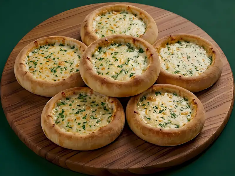 Queijo fresco com salsinha